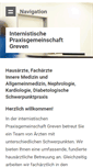 Mobile Screenshot of internistische-praxis.net